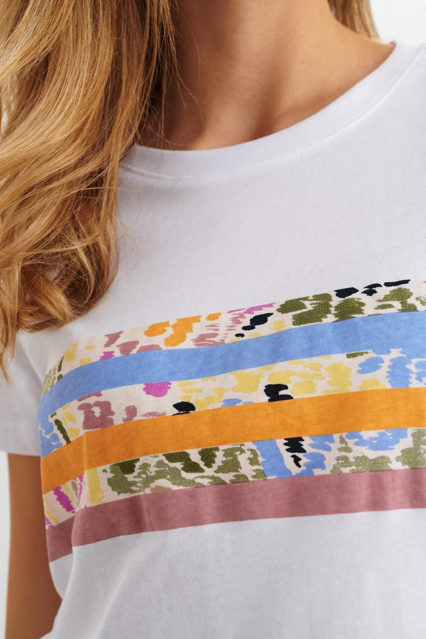 NUDORIANA TEE - Bright White