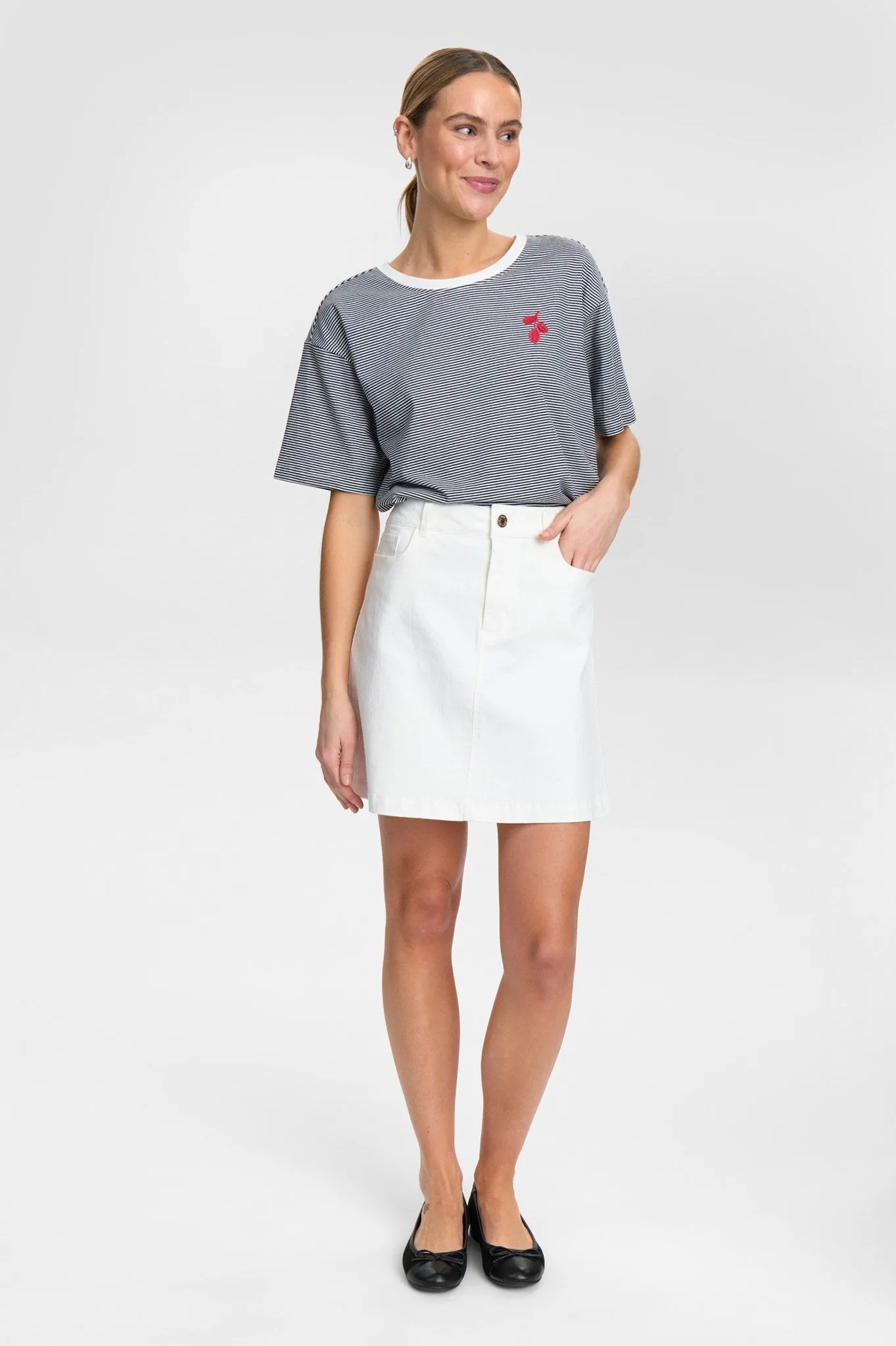 NULULU SKIRT - Bright White