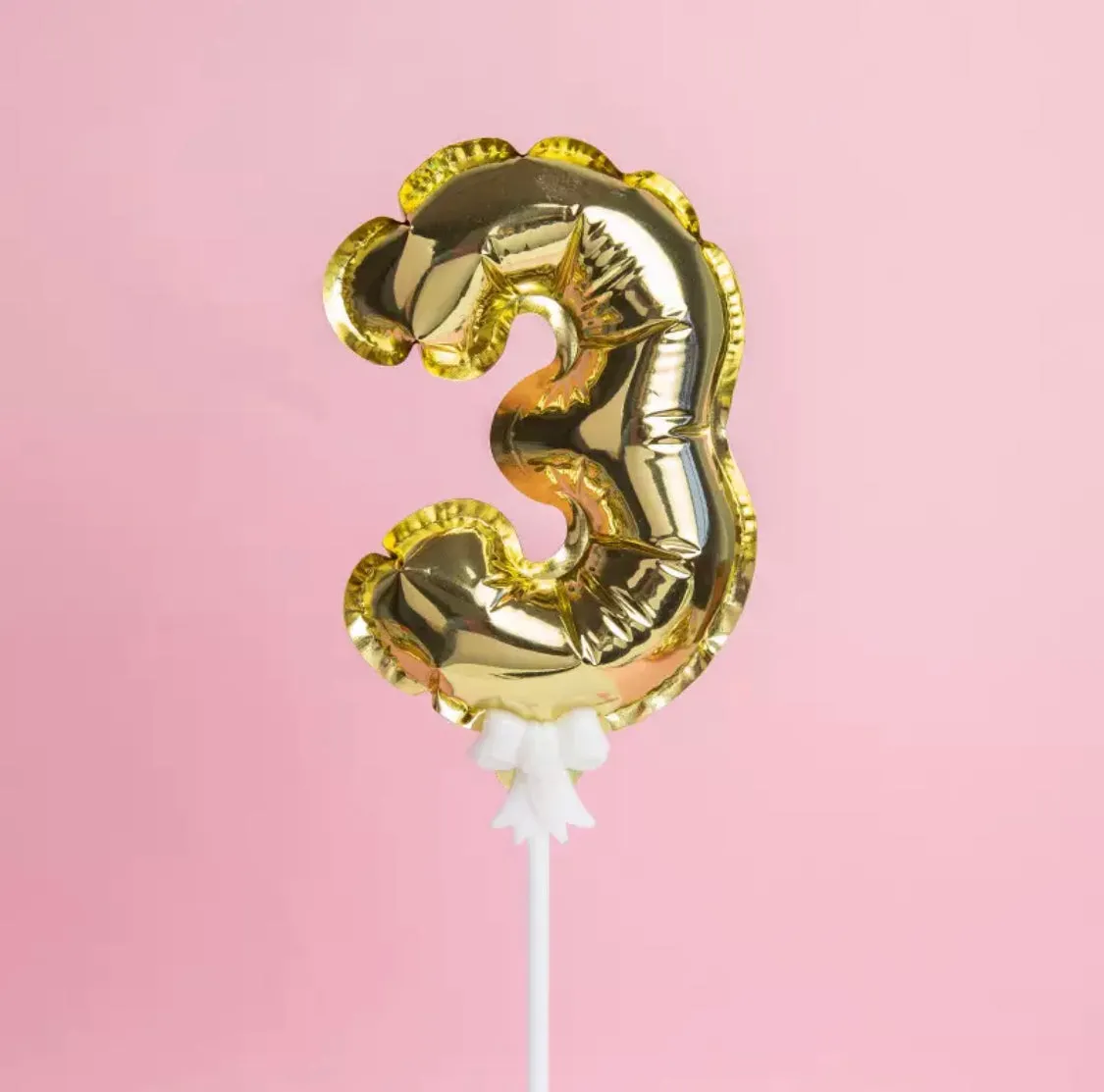 Number Balloon Cake Topper