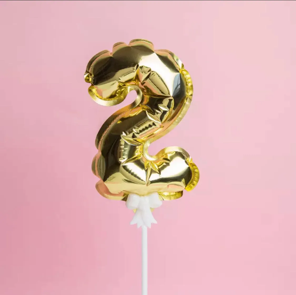 Number Balloon Cake Topper