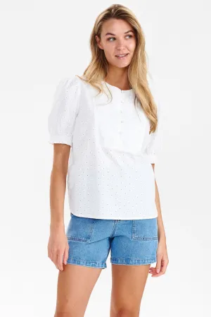 NUREGITTA SHIRT - Bright White