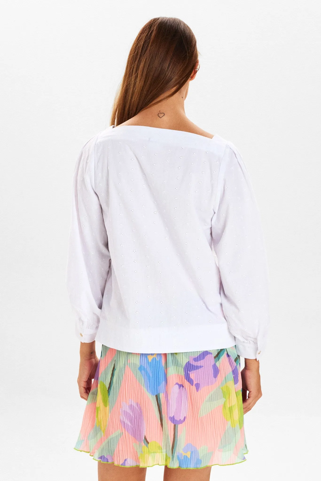 NUROSA BLOUSE - Bright White