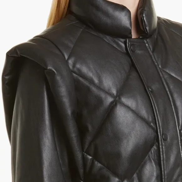 *NWT* Pistola Callista Faux Leather Coat