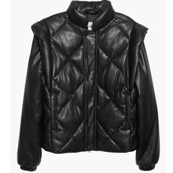 *NWT* Pistola Callista Faux Leather Coat