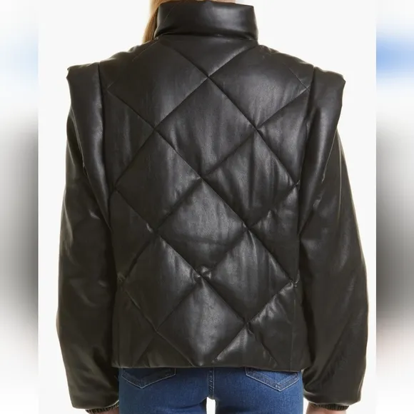 *NWT* Pistola Callista Faux Leather Coat