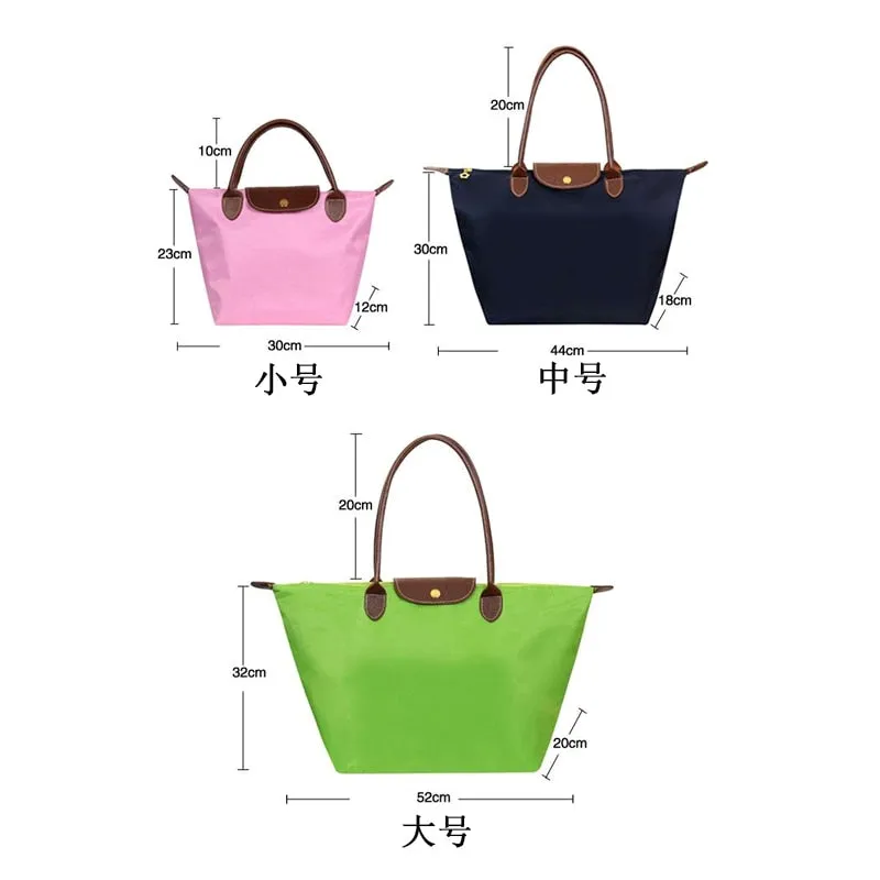 Nylon Tote Fashion Handbag
