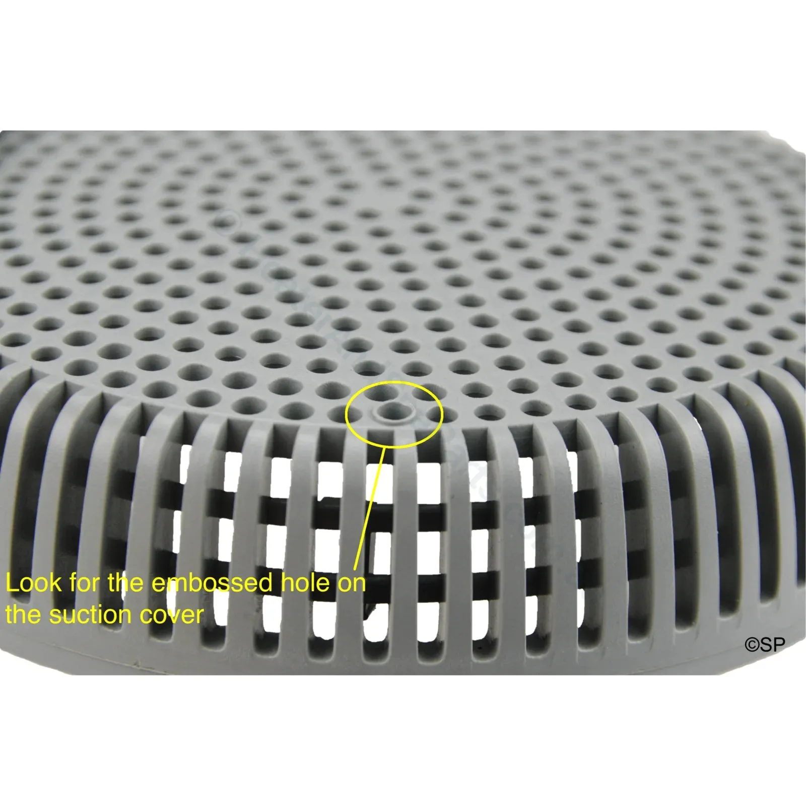 Obsolete - Edgetec Spa Bath Suction - Chrome - 100mm - 192lpm