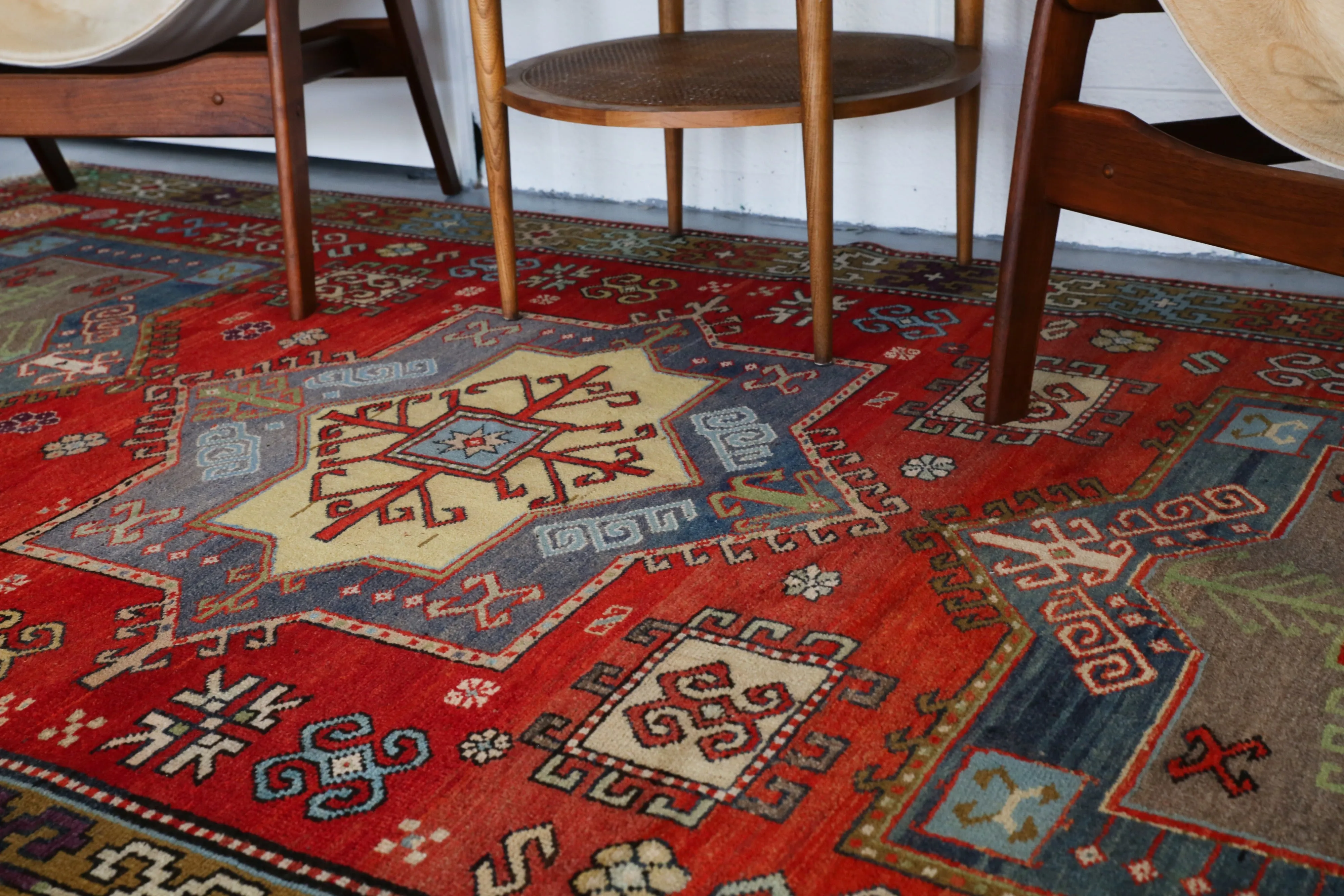Old  Anatolian Yoruk Rug 5.4ftx9.7ft