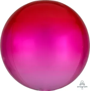 Ombre Red & Pink Orbz