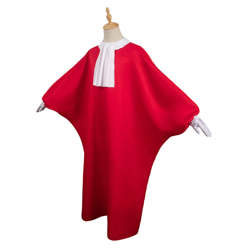 One Piece Clown Buggy Red Jumpsuit Cosplay Costume Outfits