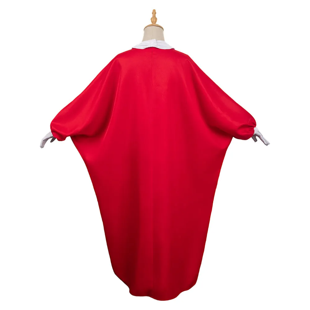One Piece Clown Buggy Red Jumpsuit Cosplay Costume Outfits