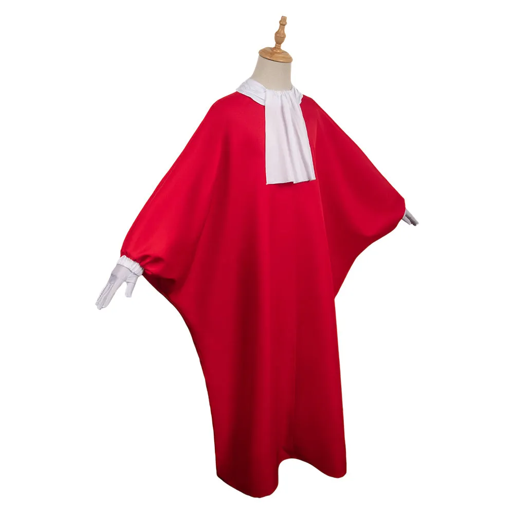 One Piece Clown Buggy Red Jumpsuit Cosplay Costume Outfits