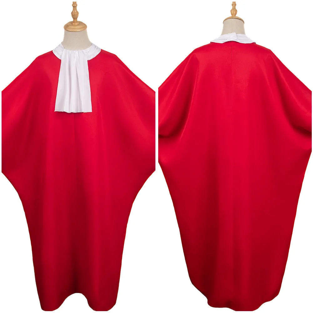 One Piece Clown Buggy Red Jumpsuit Cosplay Costume Outfits