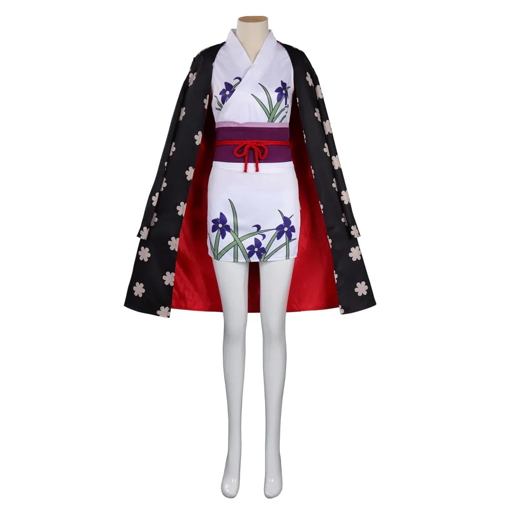 One Piece Onigashima Nico·Robin Outfits Cosplay Costume Halloween Carnival Suit