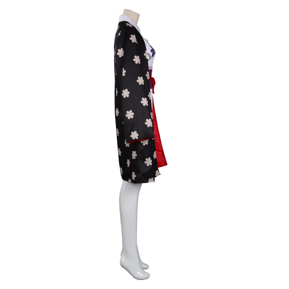 One Piece Onigashima Nico·Robin Outfits Cosplay Costume Halloween Carnival Suit