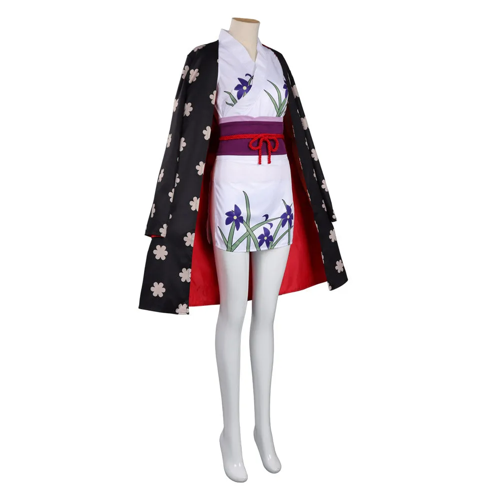 One Piece Onigashima Nico·Robin Outfits Cosplay Costume Halloween Carnival Suit