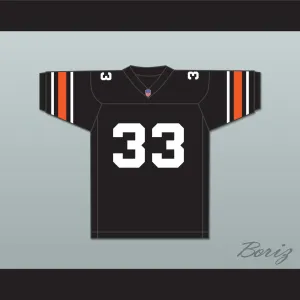 Orc Fogteeth 33 Black Football Jersey with Patch