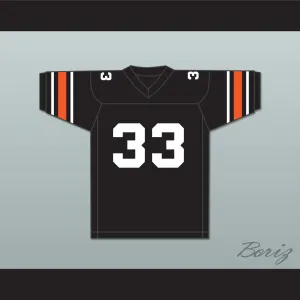 Orc Fogteeth 33 Black Football Jersey
