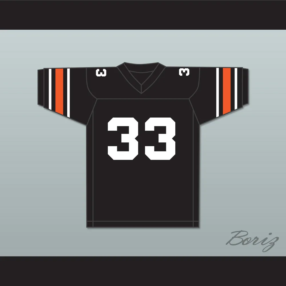 Orc Fogteeth 33 Black Football Jersey