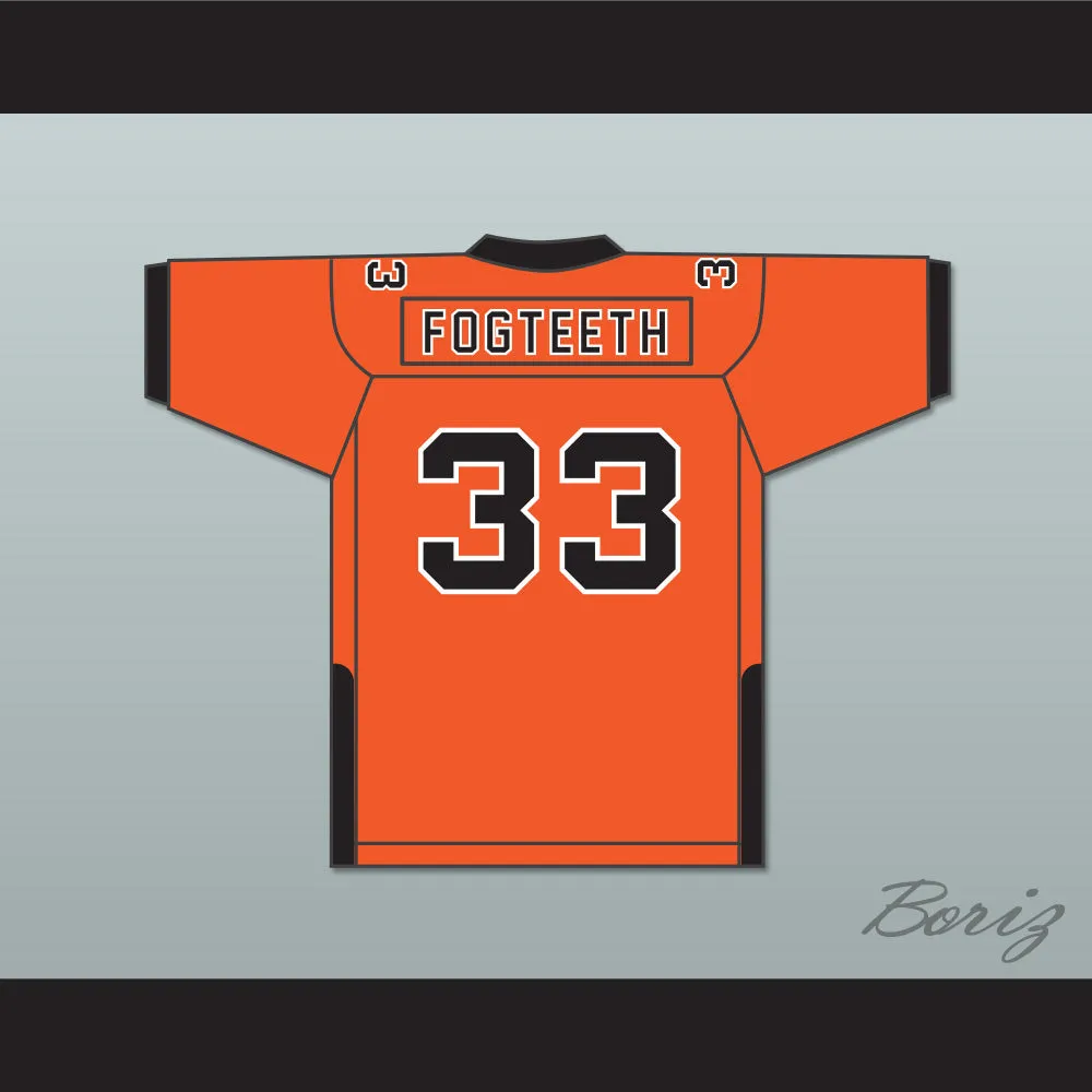 Orc Fogteeth 33 Orange Football Jersey