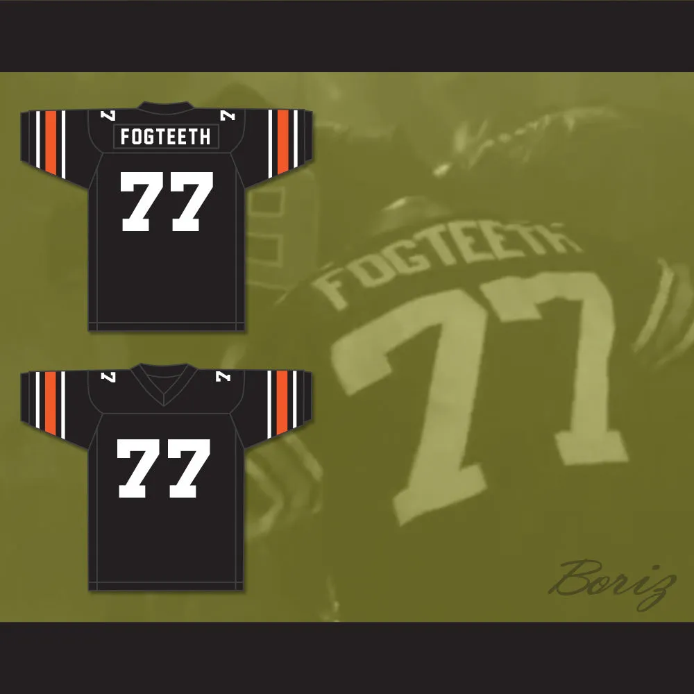 Orc Fogteeth 77 Black Football Jersey