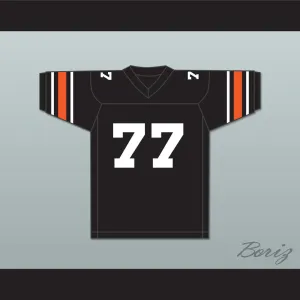 Orc Fogteeth 77 Black Football Jersey