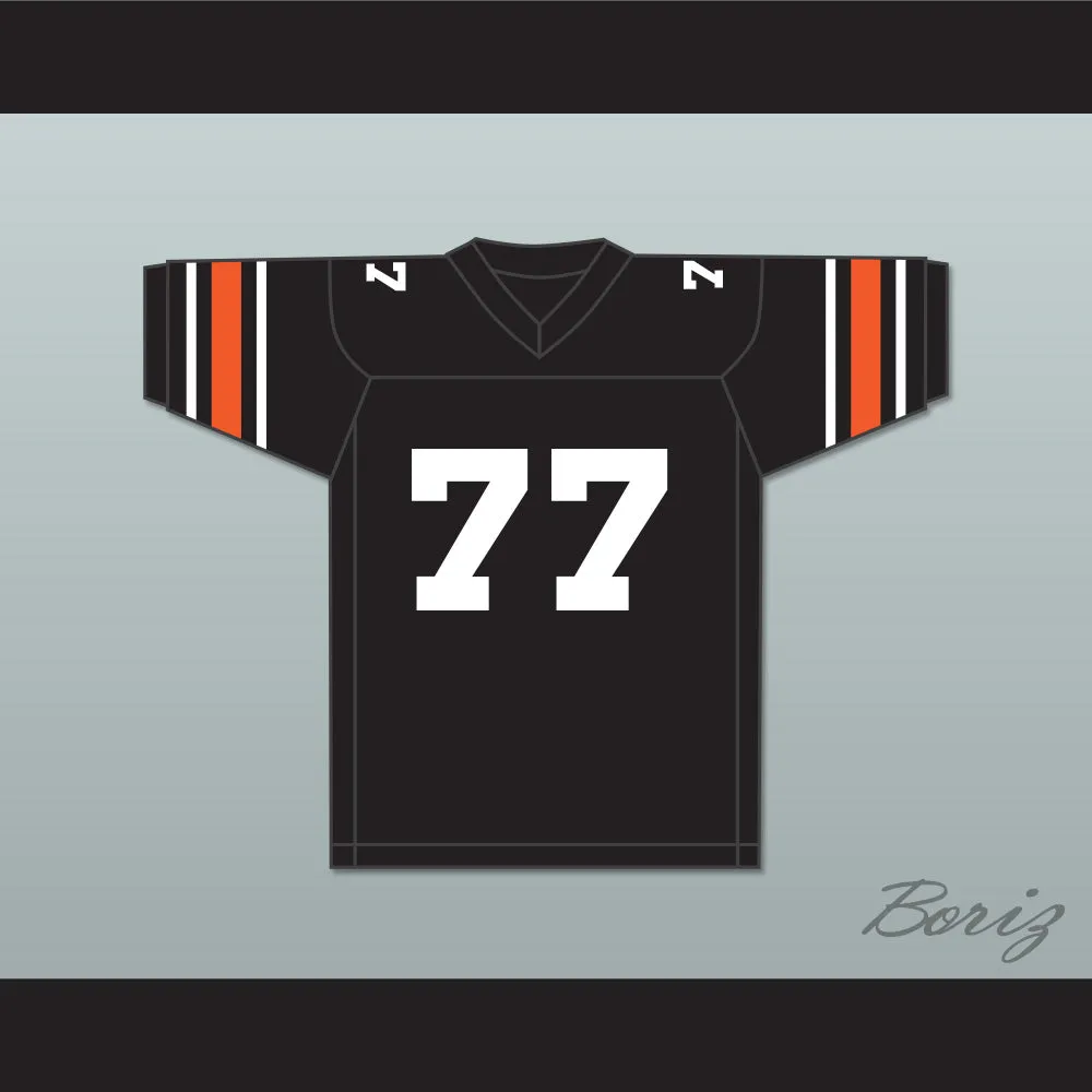 Orc Fogteeth 77 Black Football Jersey