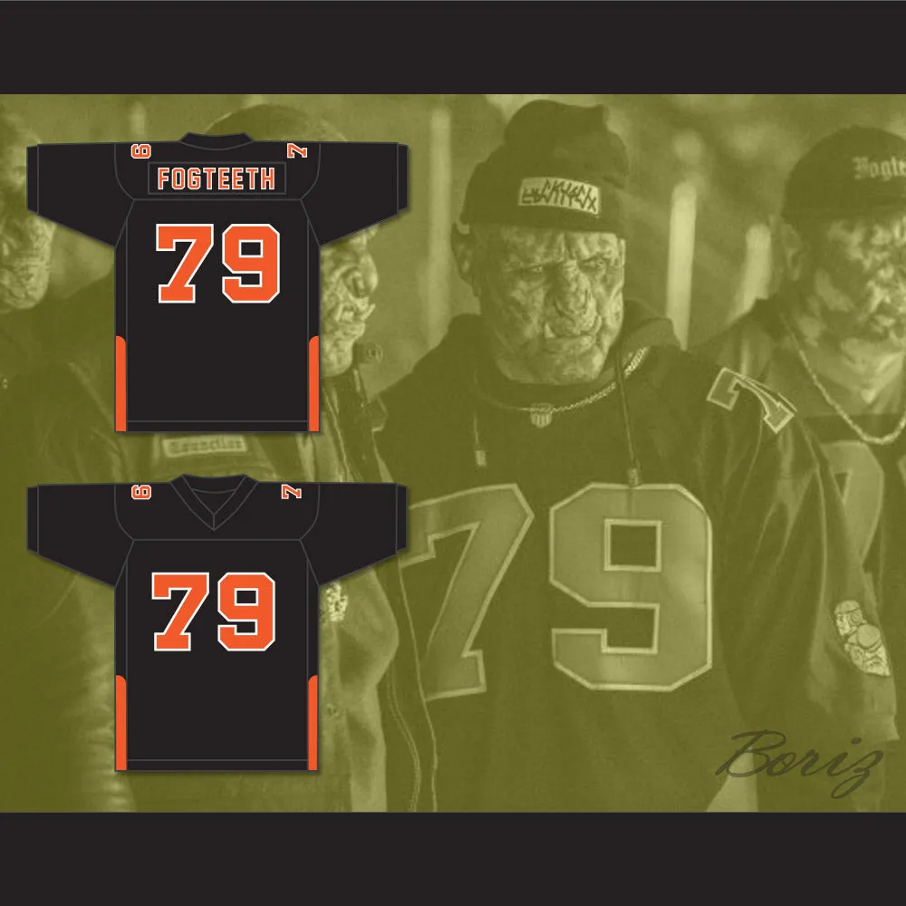 Orc Fogteeth 79 Black Football Jersey Bright