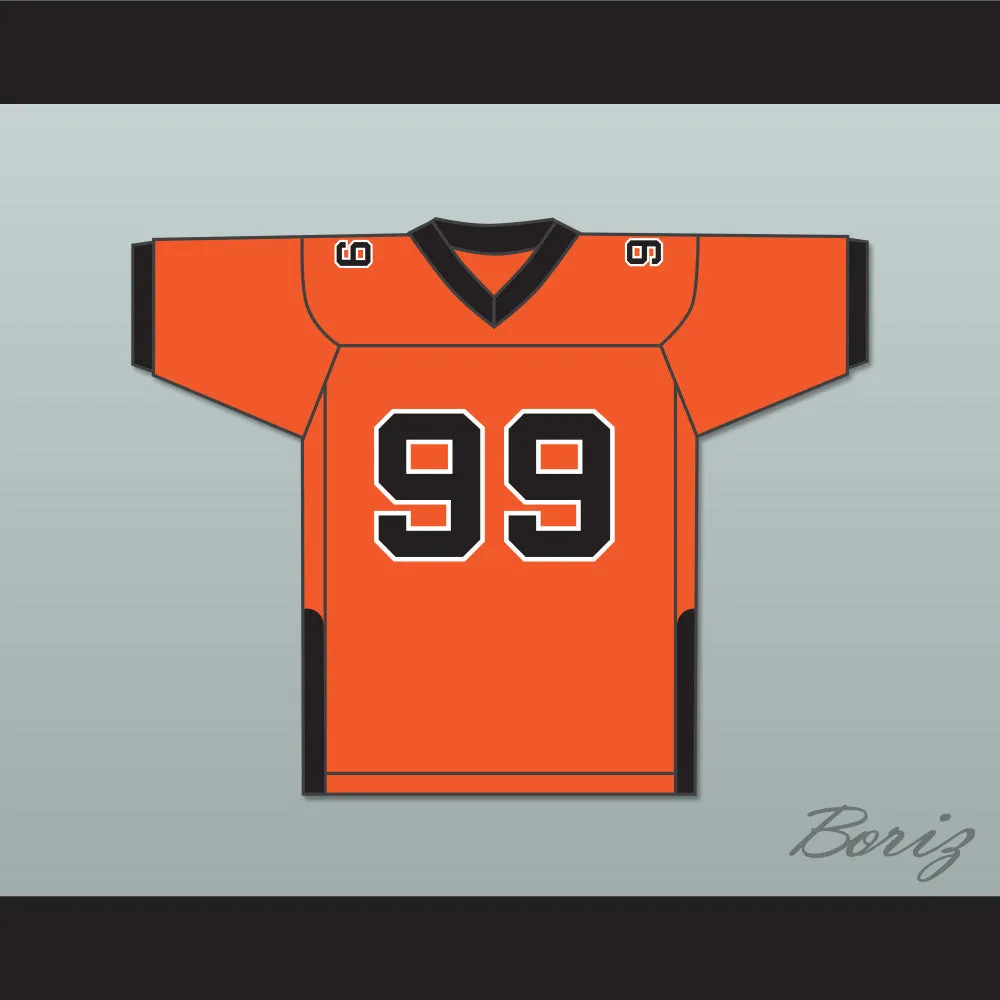 Orc Fogteeth Dorghu 99 Orange Football Jersey