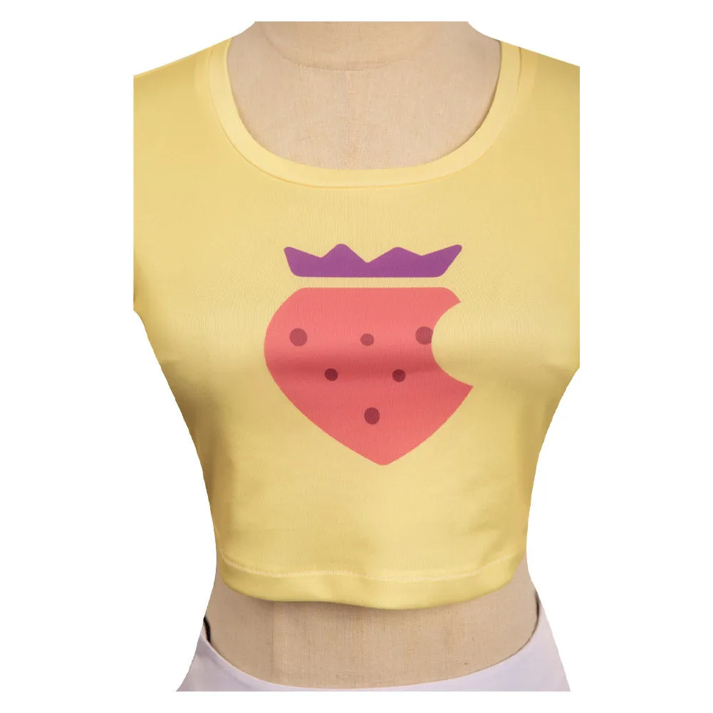 Oshi no Ko My Idol's Child Arima Kana Yellow Strawberry Cosplay Costume Halloween Carnival Suit