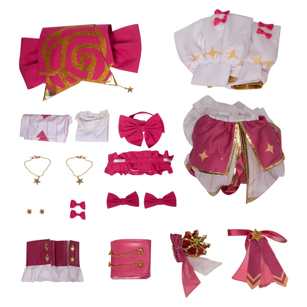 Oshi No Ko My Idol's Child Pink Singing Outfits Hoshino Ai Cosplay Costume Halloween Carnival Suit