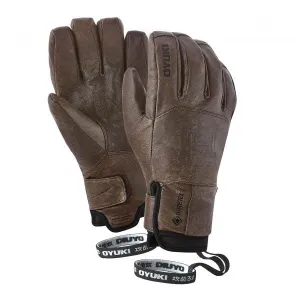 Oyuki GTX Sencho Mens Glove Worn Brown