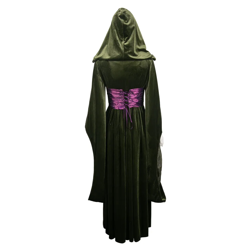Padmé Naberrie Amidala Green Velvet Dress Cosplay Costume Outfits Halloween Carnival Suit