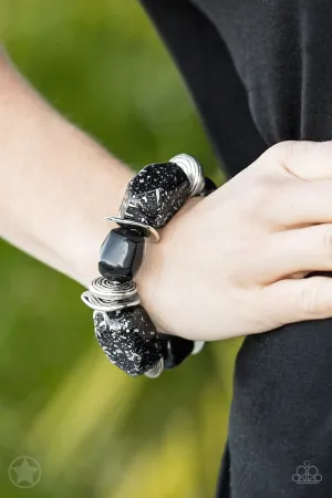 Paparazzi - Glaze Of Glory - Black Bracelet