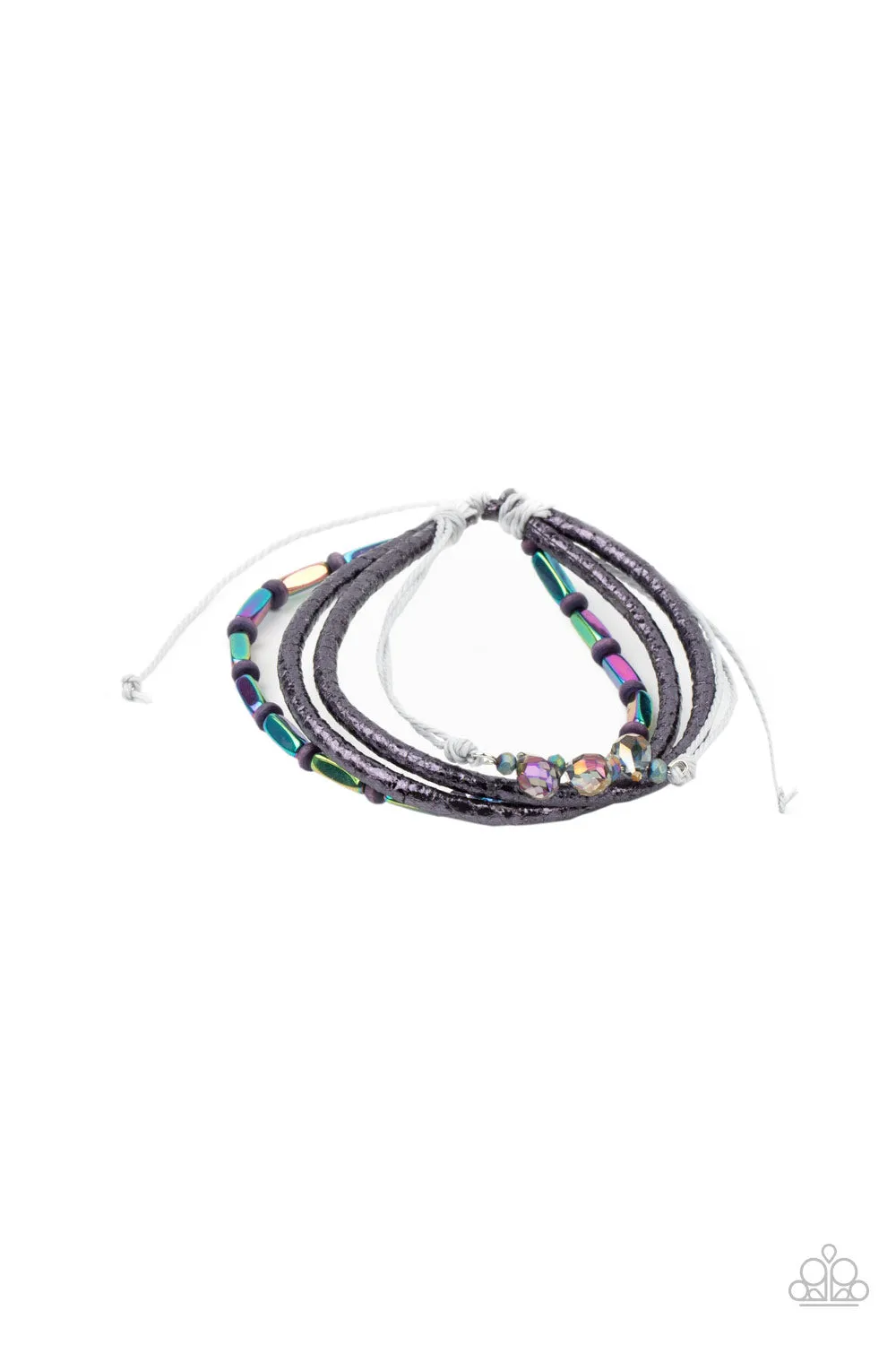 Paparazzi Holographic Hike - Multi Urban Bracelet