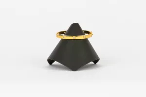 Pave Diamond Vermeil Bangle Bracelet