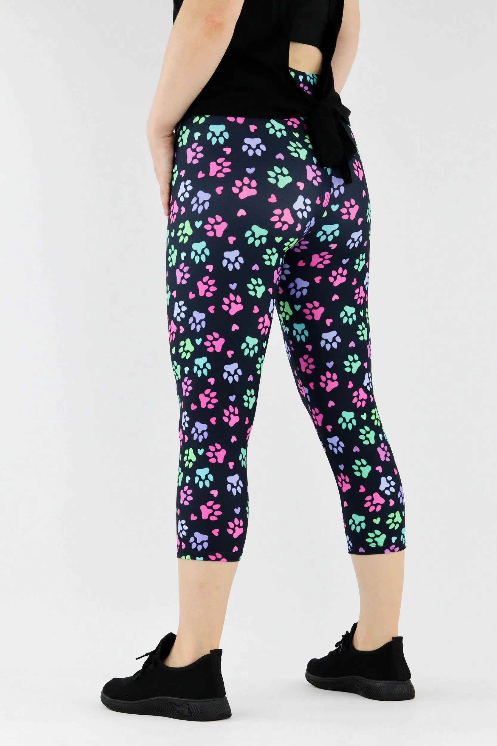 Paw'ty Time - Casual - Capri Leggings