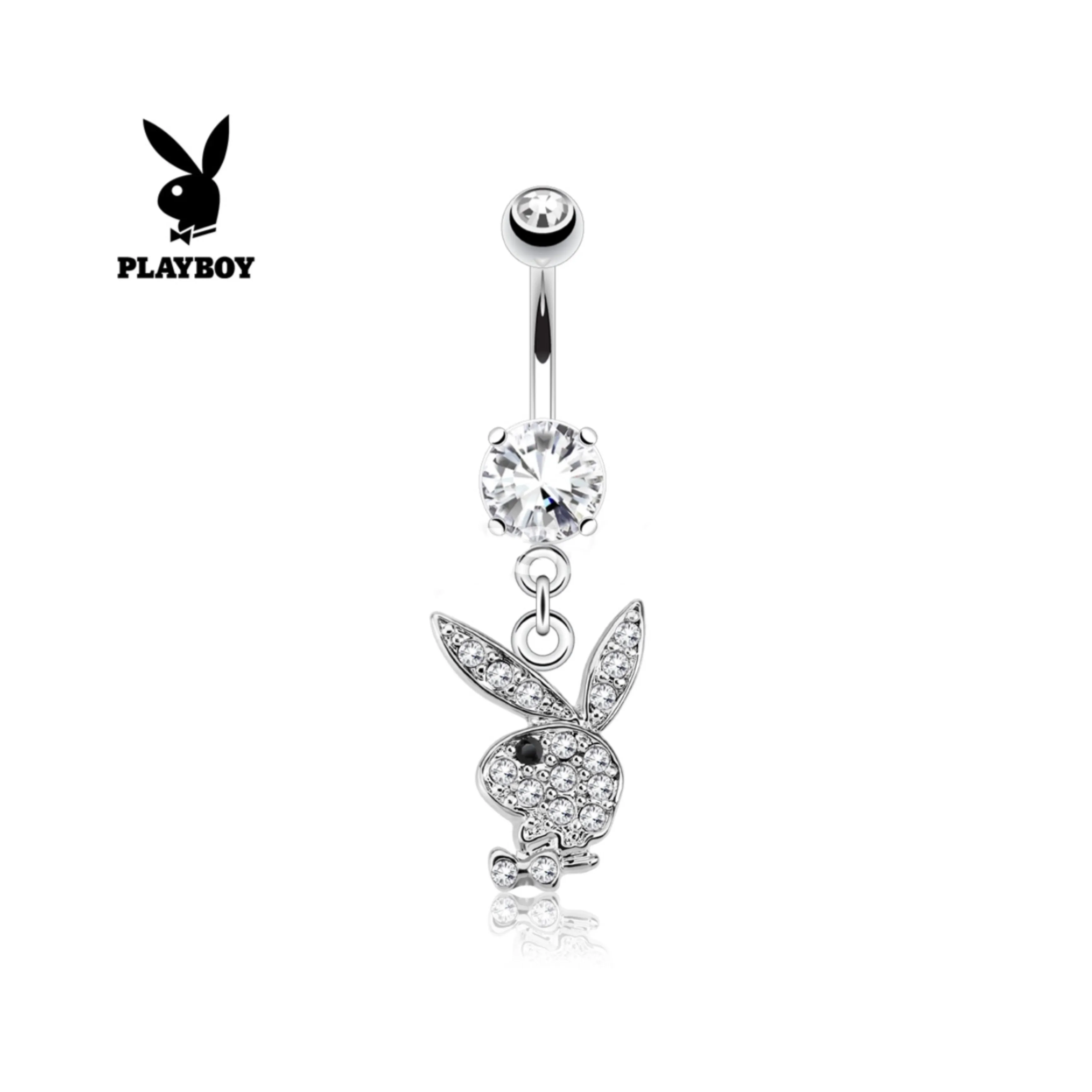 PB Bunny Dangle Belly Piercings