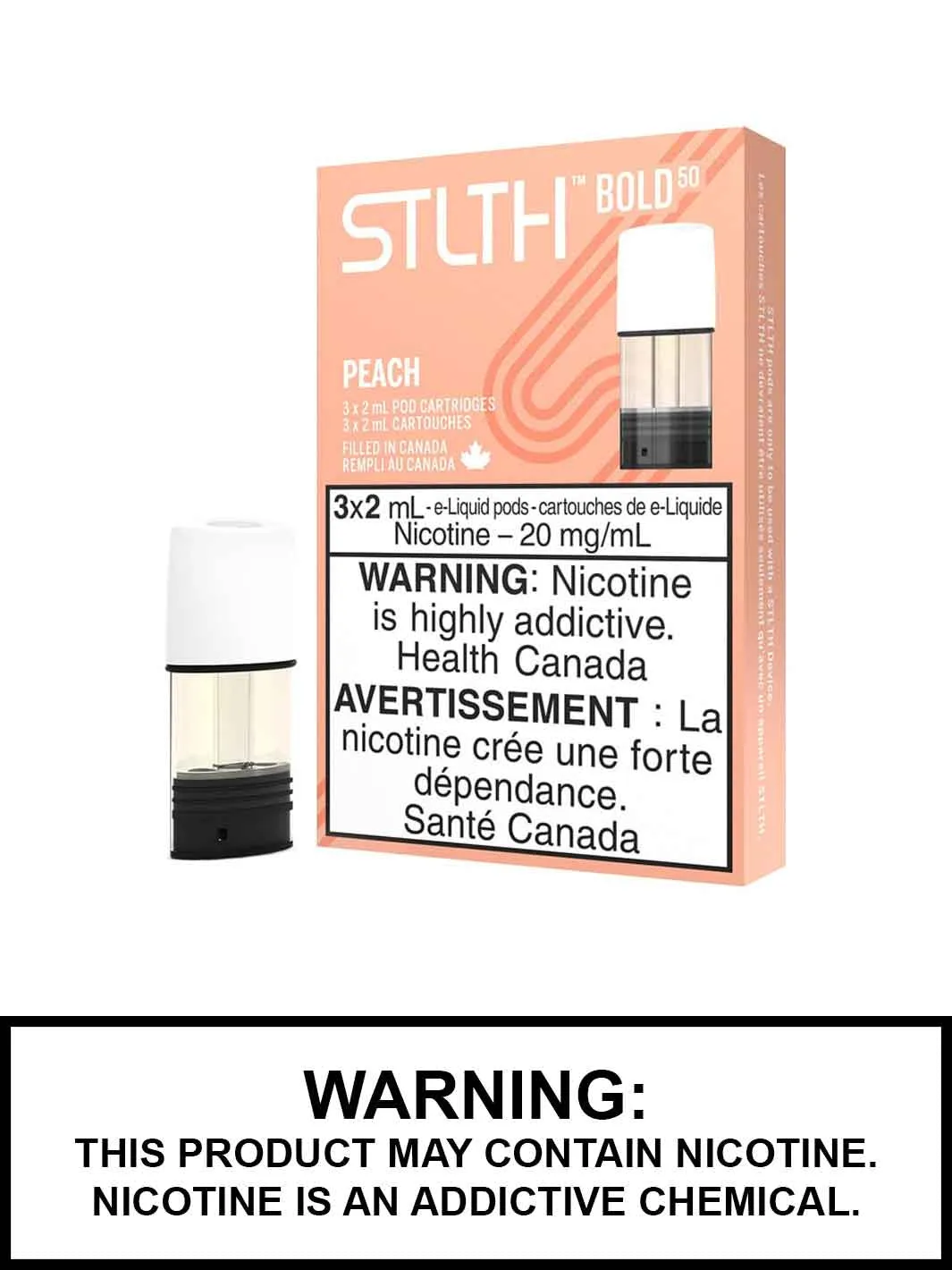 Peach STLTH Pods