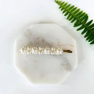 Pearl Barrette Clips
