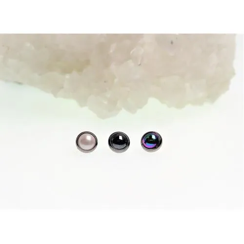 Pearlescent Titanium Screw Top 14g