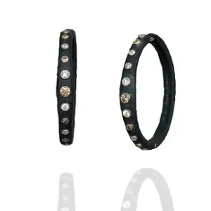 Pebble Bold Hinged Hoop Earrings