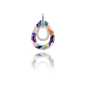 Pendentif UNASTORIA - Willemstad, Argent et Zircons (BQ14013)