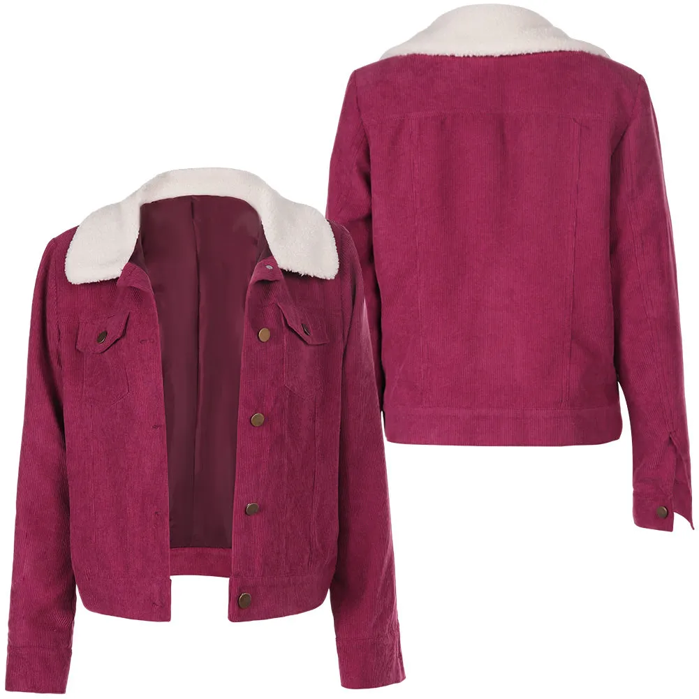 Percy Jackson Annabeth Chase Red Coat Cosplay Costume Outfits Halloween Carnival Suit
