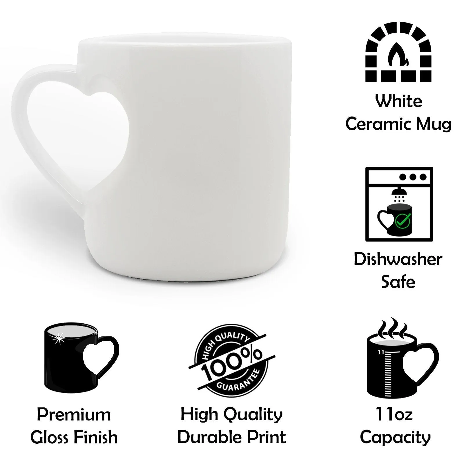 Personalised Mug with Stylish Text and Baby Orangutan