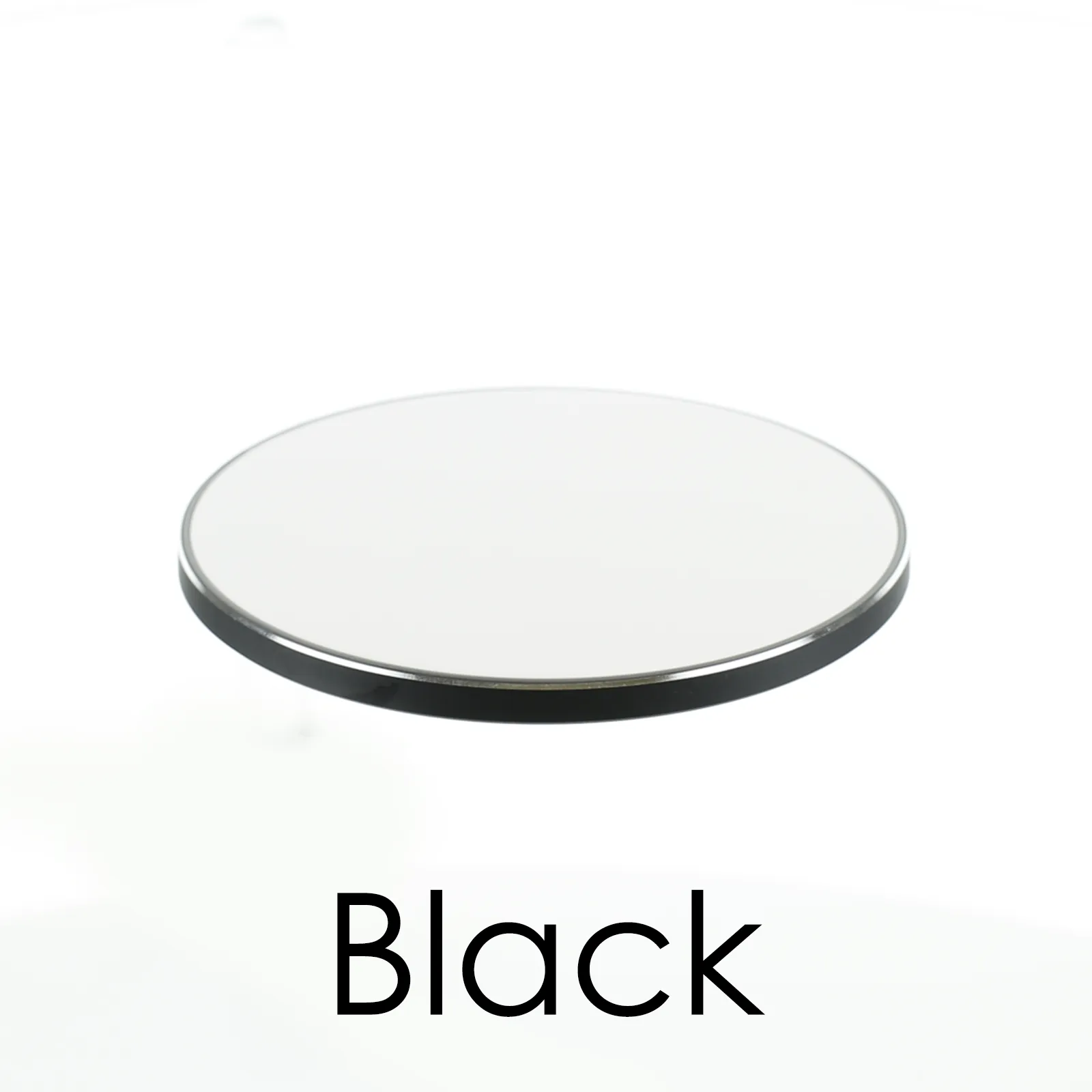 Personalised Wireless Charger with Stylish Text and Heart Accented Line on Pink Marble