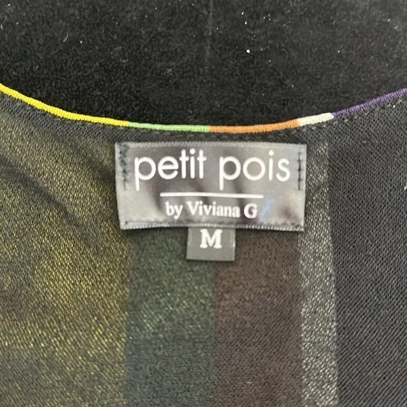 Petit Pois by Viviana G, two piece outfit, tunic is size M, palazzo pants size S