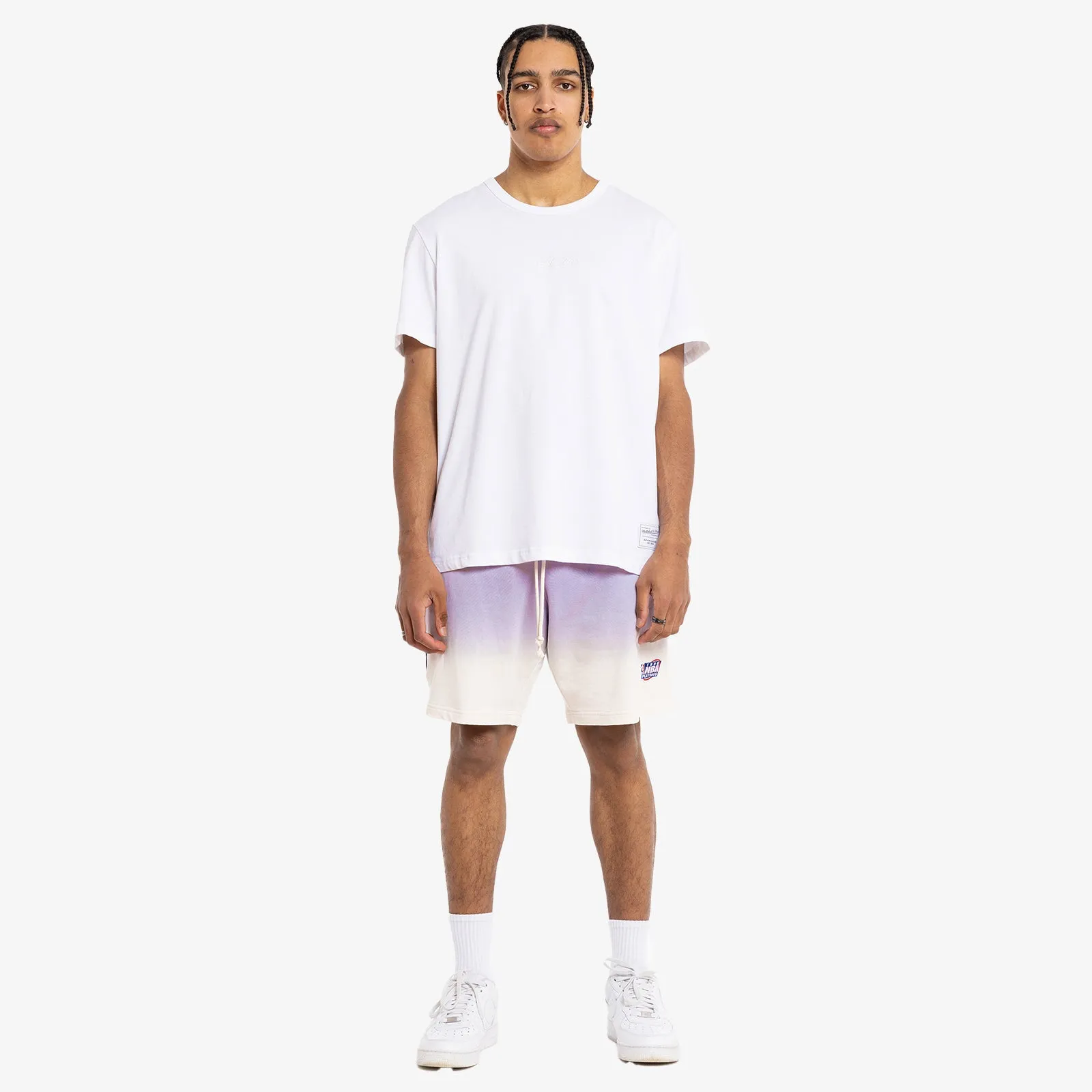 Phoenix Suns Run It Shorts - Purple/Worn White