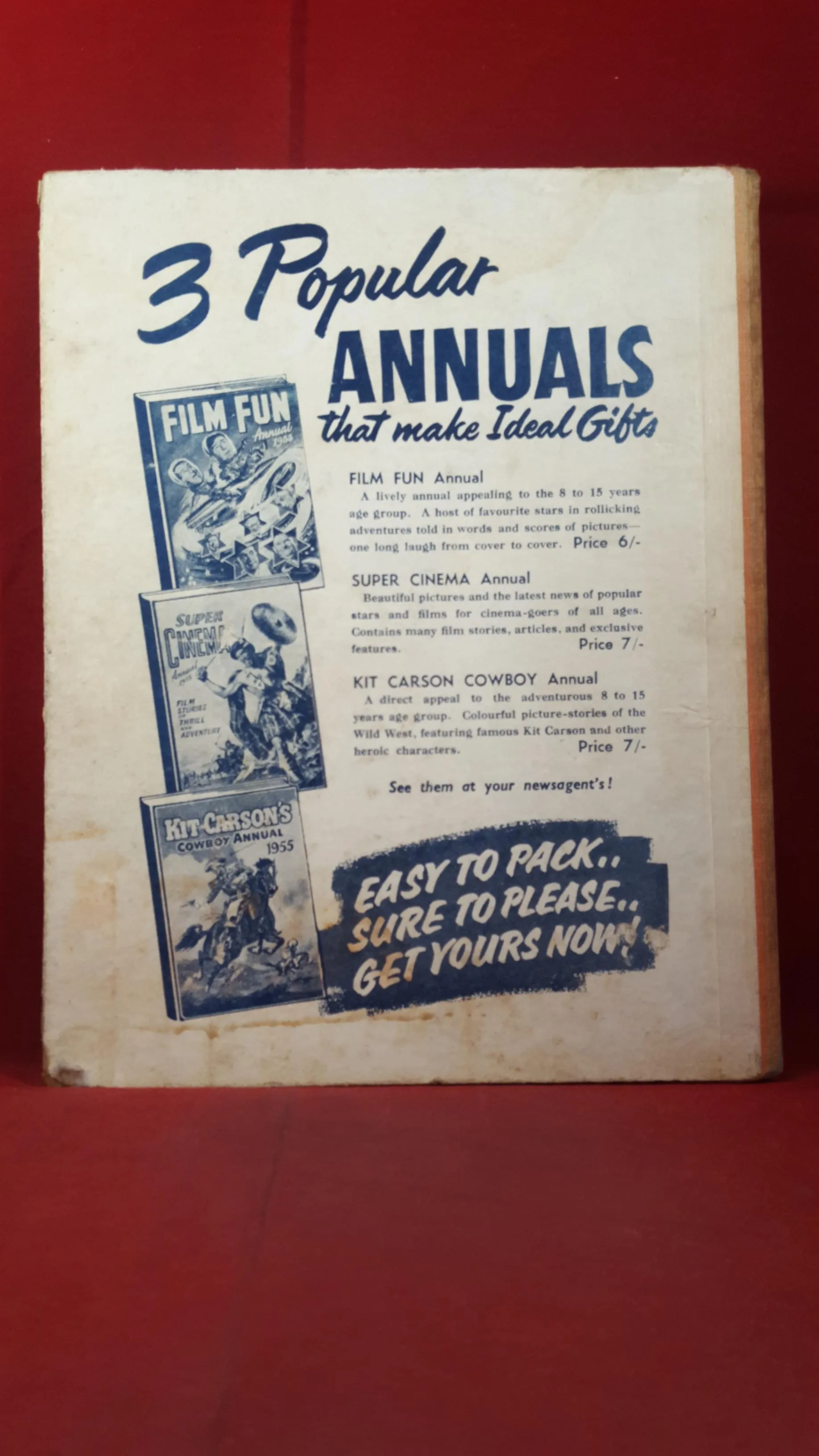 Picture Show Annual 1955, For People who go to the Pictures