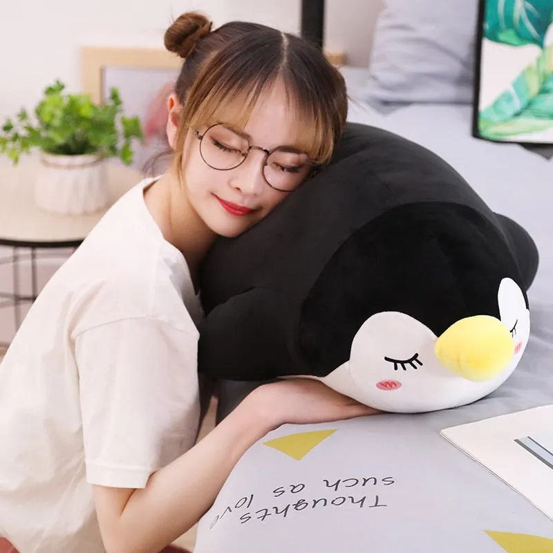 Pinguim de pelúcia super soft 50cm e 70cm